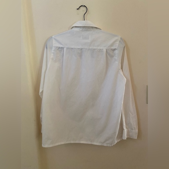 WITT VINTAGE FLORAL EMBROIDERED WOMENS BUTTON DOWN BLOUSE LONG SLEEVE SIZE 8 - Picture 7 of 7